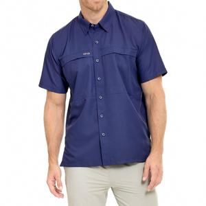 NEW GAMEGUARD explorer short sleeve shirt in indigo